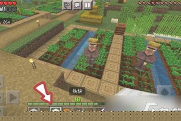 我的世界怎么样让铁傀儡给自己花_我的世界铁傀儡怎么生成