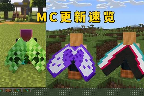 我的世界有披风吗_我的世界披风怎么弄