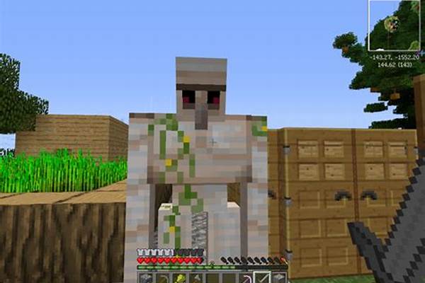 我的世界铁傀儡怎么恢复_我的世界如果变成铁傀儡怎么生存