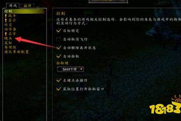 魔兽世界视角无法更改